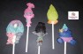 548sp Long Hair Friends Chocolate or Hard Candy Lollipop Mold